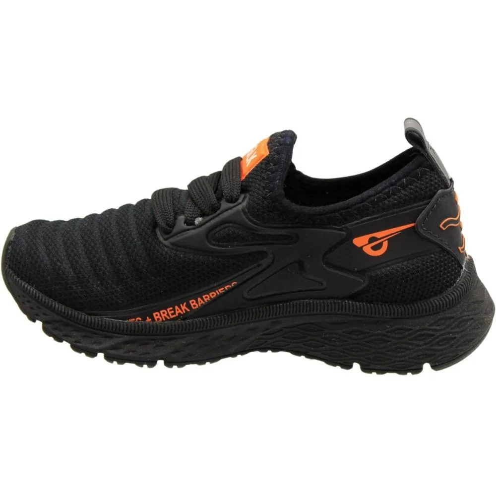 Tênis Esportivo Infantil GLK Break Barriers Menino Preto 2