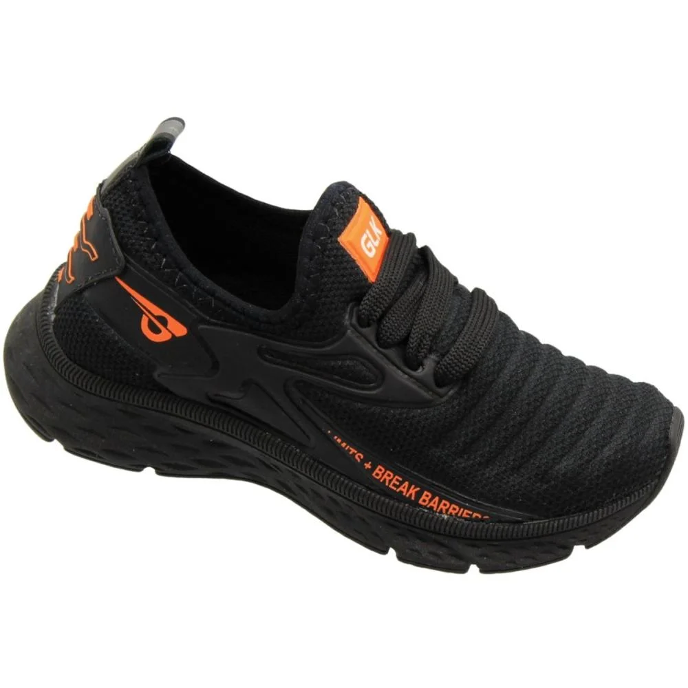 Tênis Esportivo Infantil GLK Break Barriers Menino Preto 3