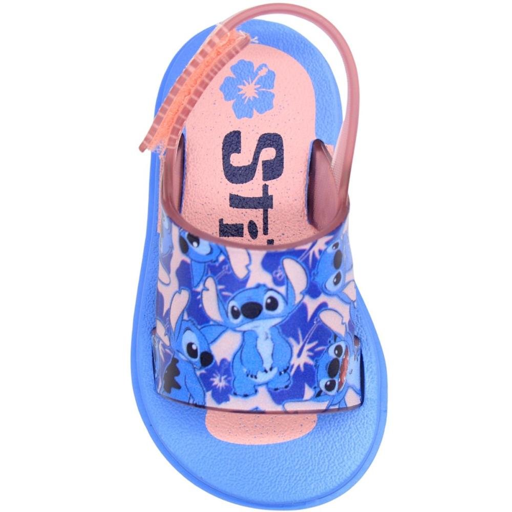 Sandália Infantil Grendene Kids Hora do Lanche Menina Com Lancheira Azul 4