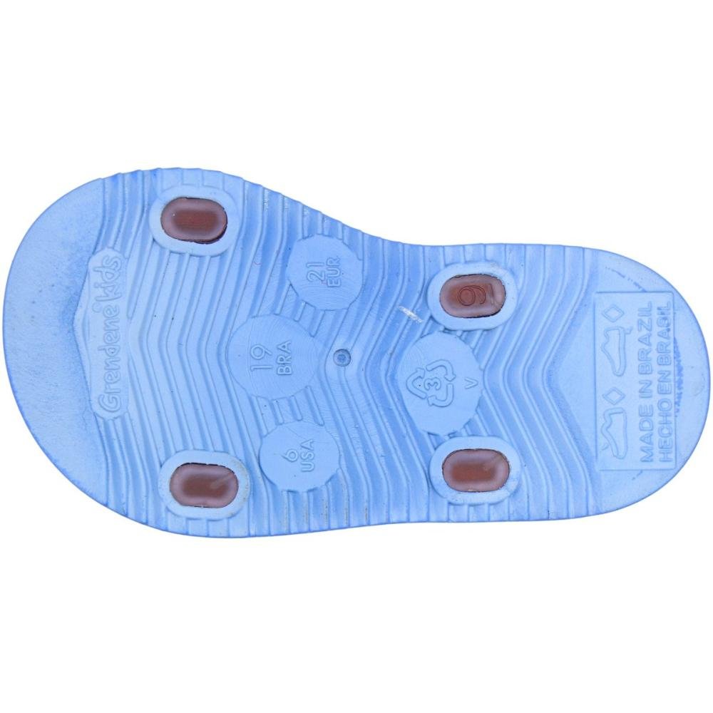 Sandália Infantil Grendene Kids Hora do Lanche Menina Com Lancheira Azul 5