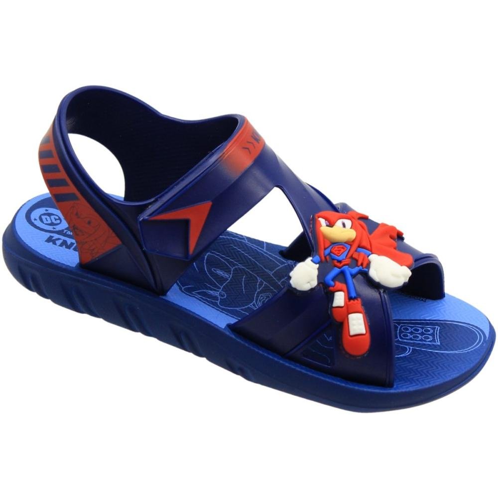Sandália Infantil Grendene Kids Ouriço Azul DC Heroes Menino Azul 3