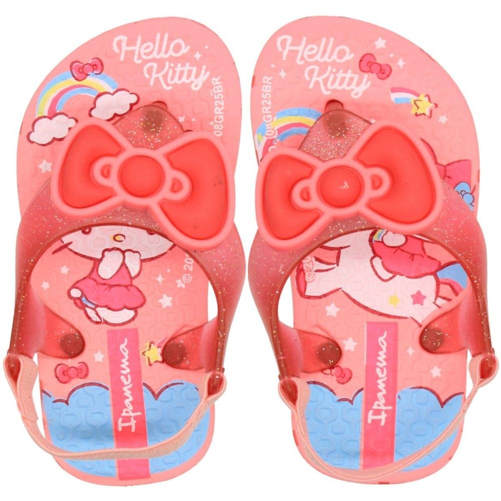 Sandália de Dedo Ipanema Gatinha Funny Glitter Infantil Menina