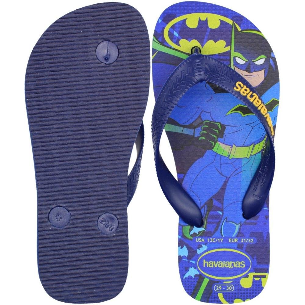 Chinelo de Dedo Infantil Havaianas Kids Top Warner Menino Azul 3