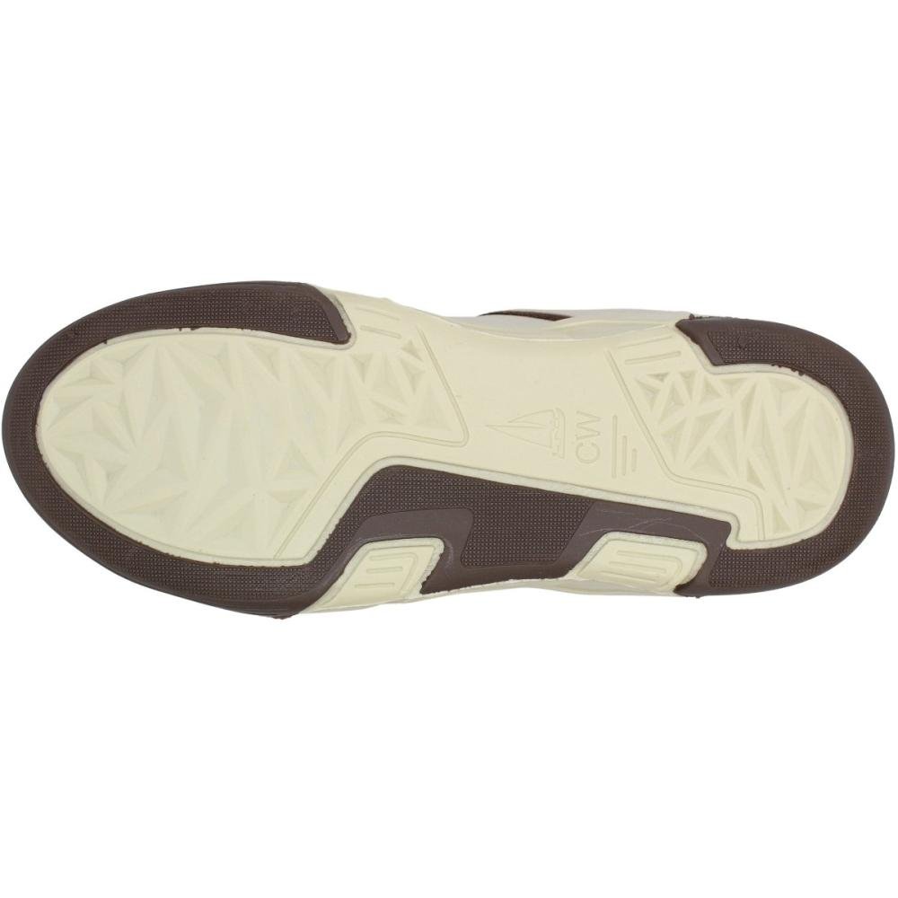 Sapatênis Confort Way Recortes Camurça Elástico Masculino Bege 5