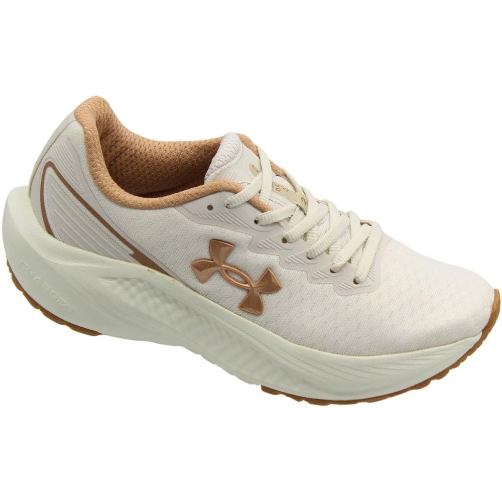 Tênis Esportivo Under Armour Charged Wing 2 Feminino Branco 3