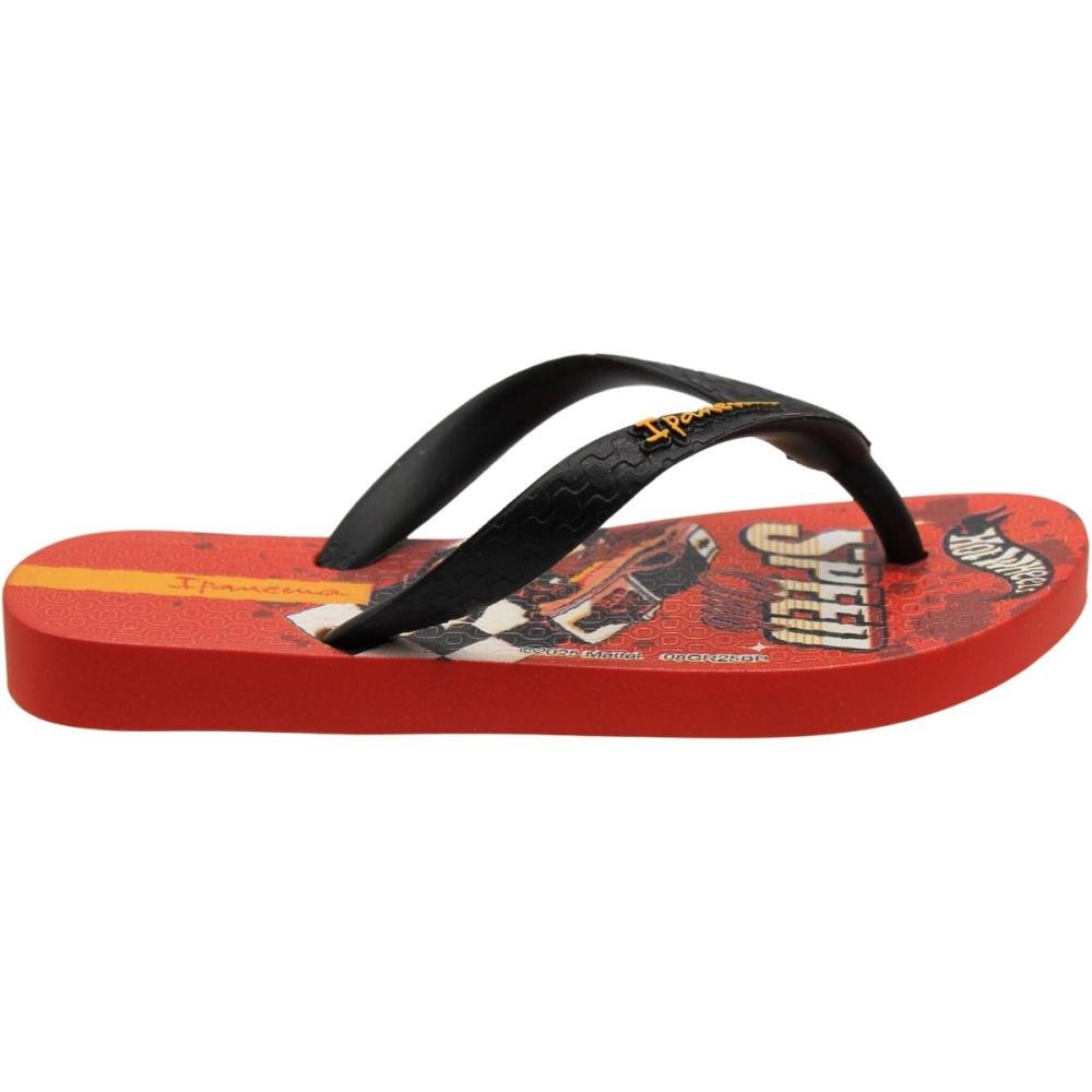 Chinelo de Dedo Infantil Ipanema Juvenil Speed Club Menino Vermelho 2