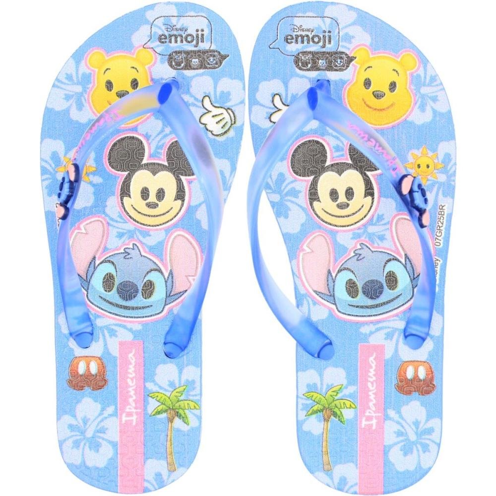 Chinelo de Dedo Infantil Ipanema Joy Emoji Personagens Menina