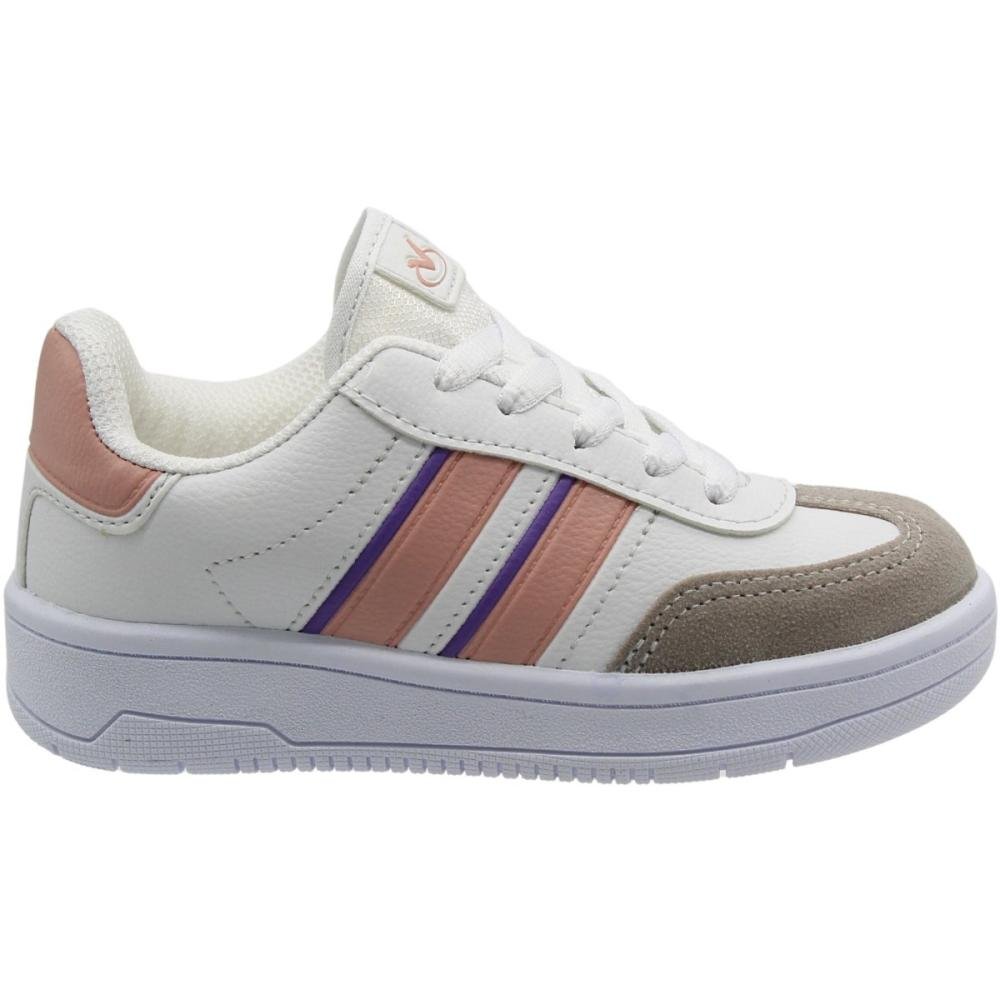 Tênis Casual Infantil Via Vip Juvenil Menina 