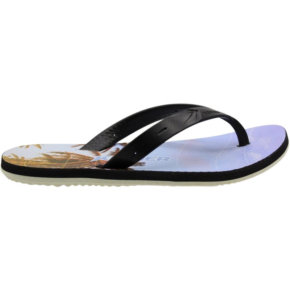 Sandália De Dedo Kenner Summer Sunset Masculino Preto 2