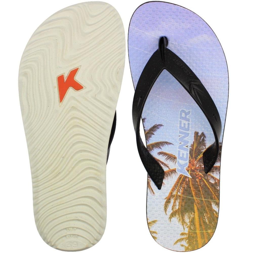 Sandália De Dedo Kenner Summer Sunset Masculino Preto 3