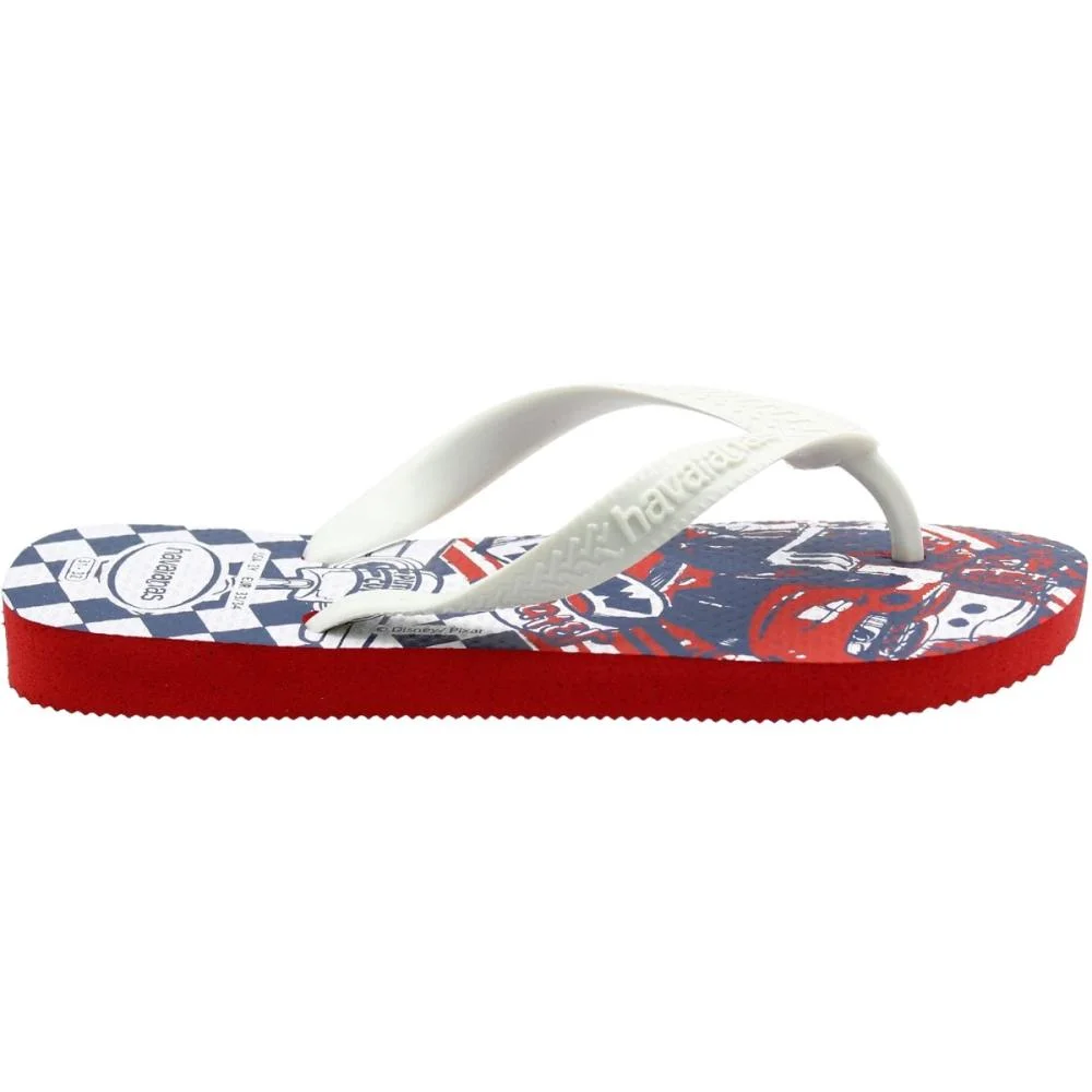 Chinelo De Dedo Havaianas Kids Infantil Menino Branco 2