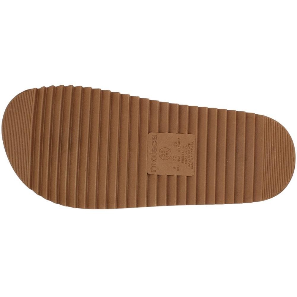 Tamanco Plataforma Slide Moleca Fivela Lua Verniz Feminino Branco 5