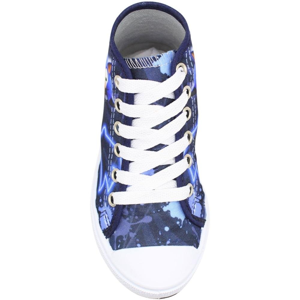 Tênis Casual Infantil Ortobessa Descolado Macio Menino Azul 4