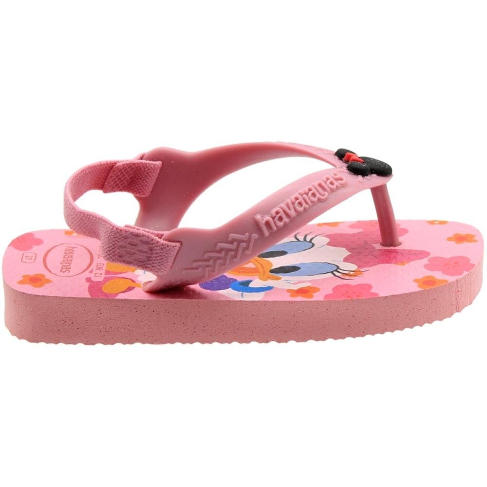 Sandália Baby Havaianas Classics Feminina  Rosa 2