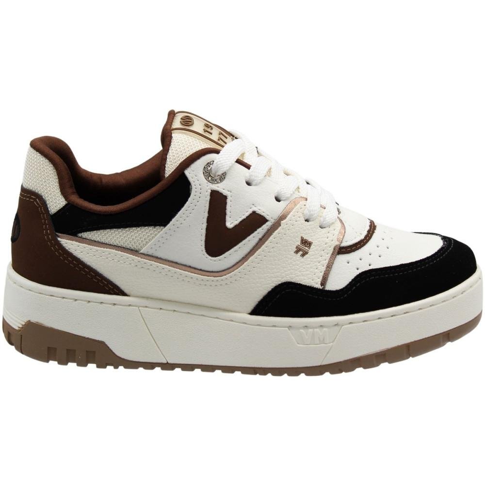 Tênis Plataforma Casual Via Marte Retrô 80's Macio Feminino