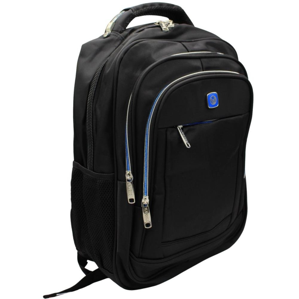 Mochila Victtoria Voices Escolar Resistente a Água Unissex Preto 2