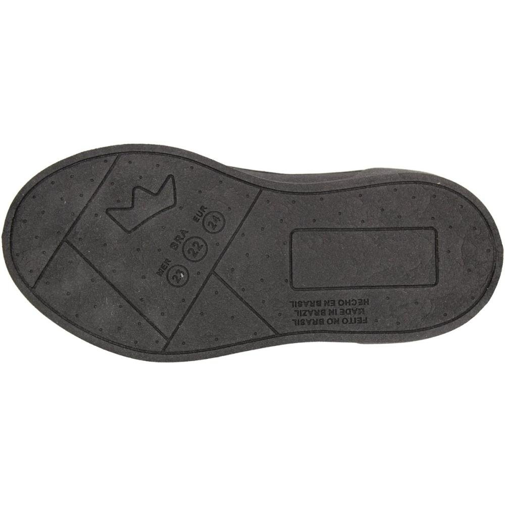 Tênis Casual Infantil Cadarço Elástico Ortofino Basic Meninas Preto 5