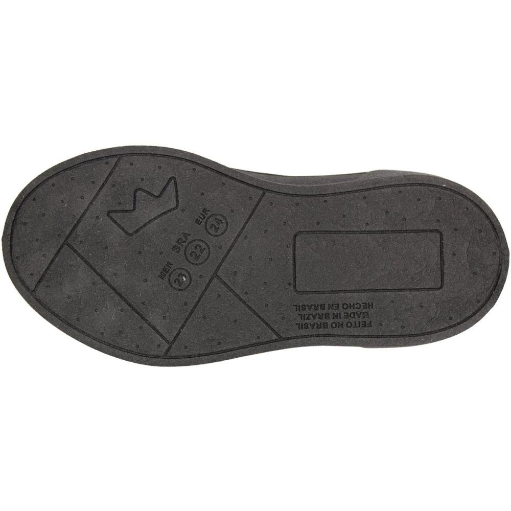 Tênis Casual Escolar Baby Ortofino Tira Autocolante Menino Preto 5