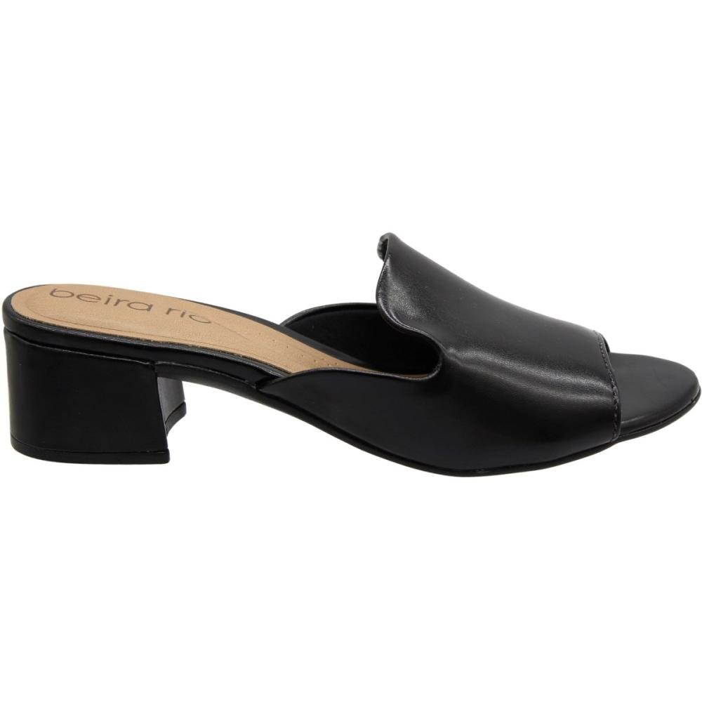 Tamanco Salto Baixo Slide Beira Rio Napa Madri Feminino