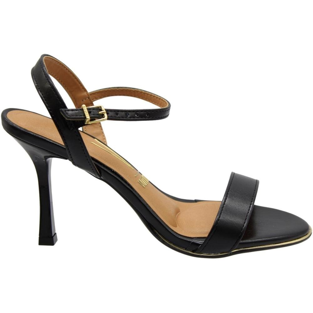 Sandália Salto Alto Fino Aberta Vizzano Glamurosa  Feminina