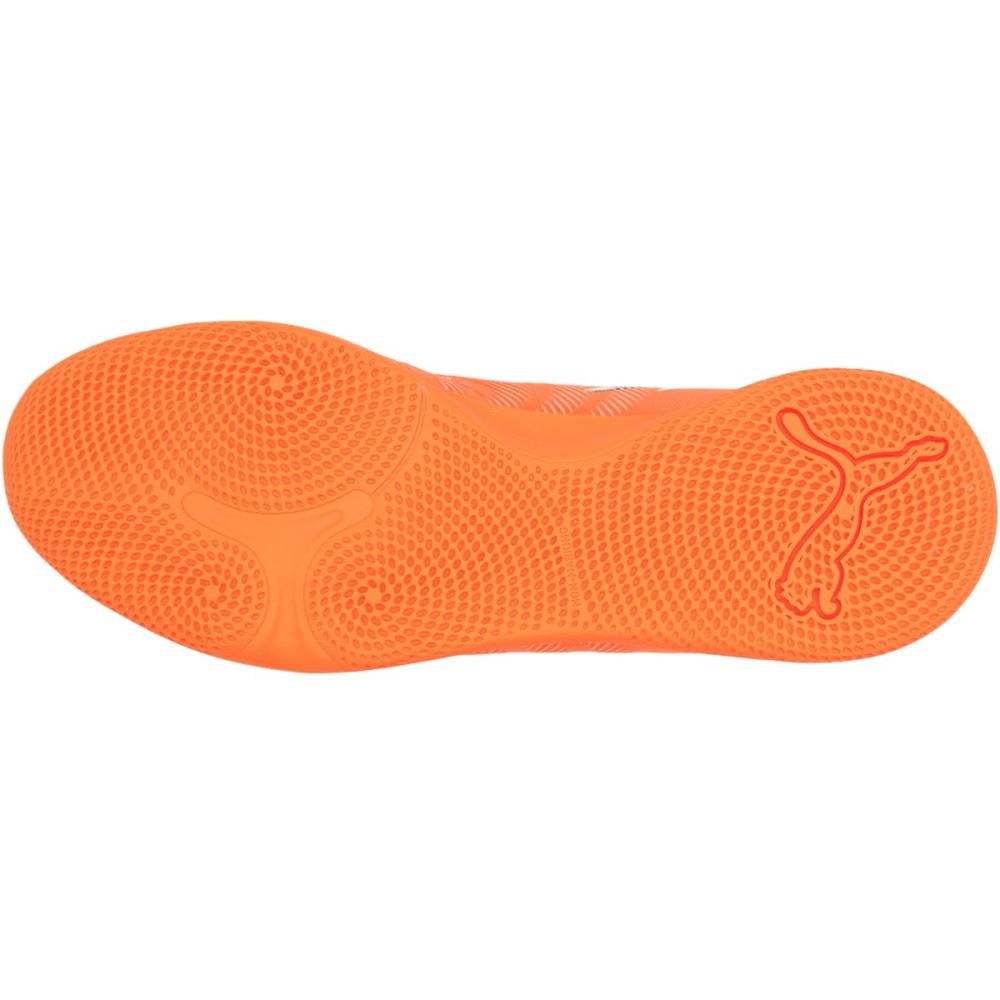 Chuteira Futsal Indoor Puma Future 9 Play IT Laranja 5