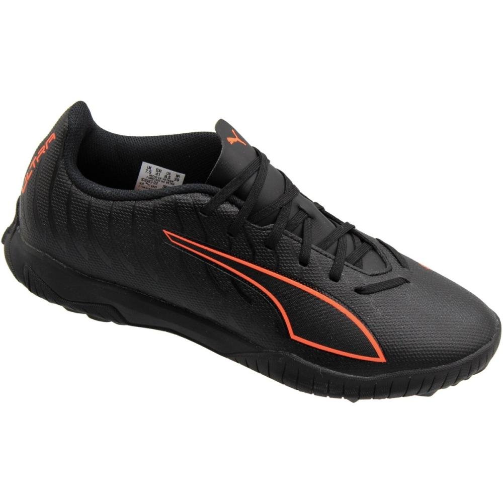 Chuteira Society Puma Ultra 6 Play TT Texturizada Preto 3