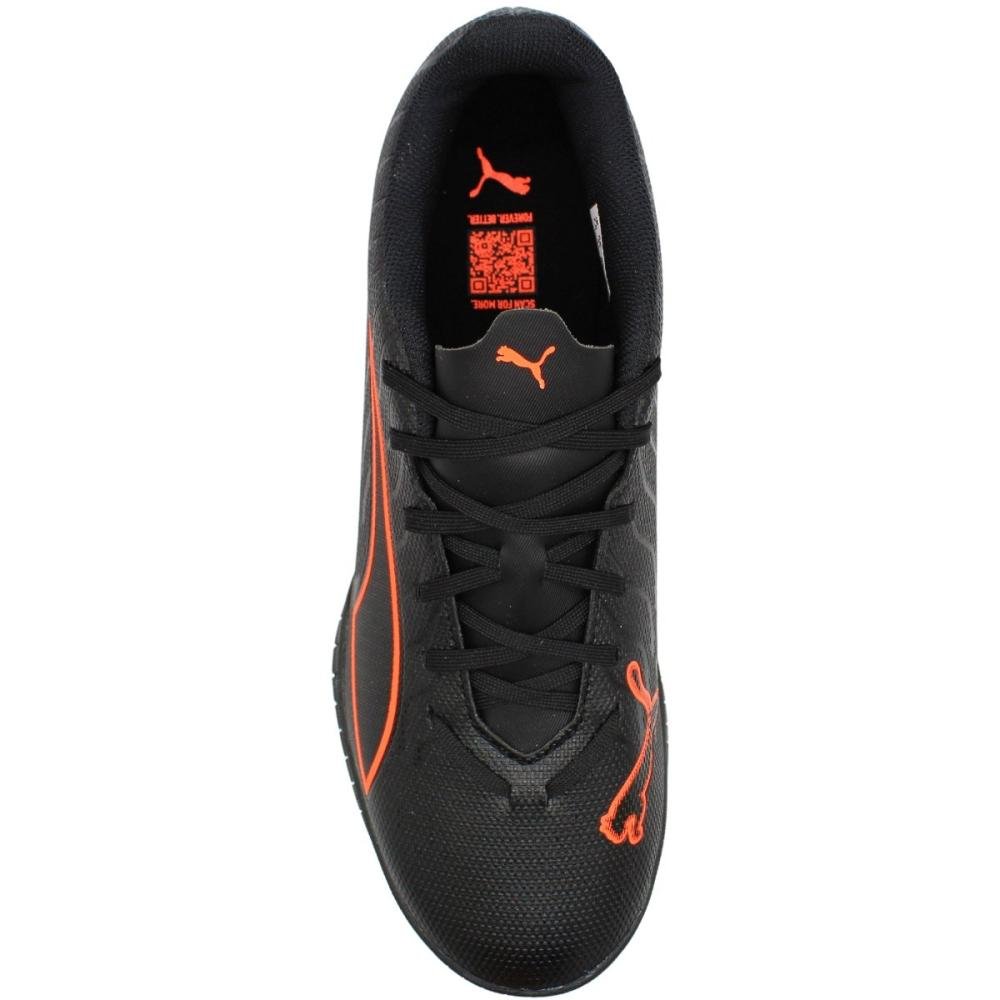 Chuteira Society Puma Ultra 6 Play TT Texturizada Preto 4