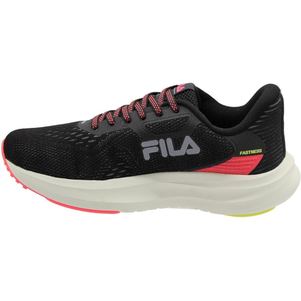 Tênis Running Fila Fastness Esportivo  Preto 2