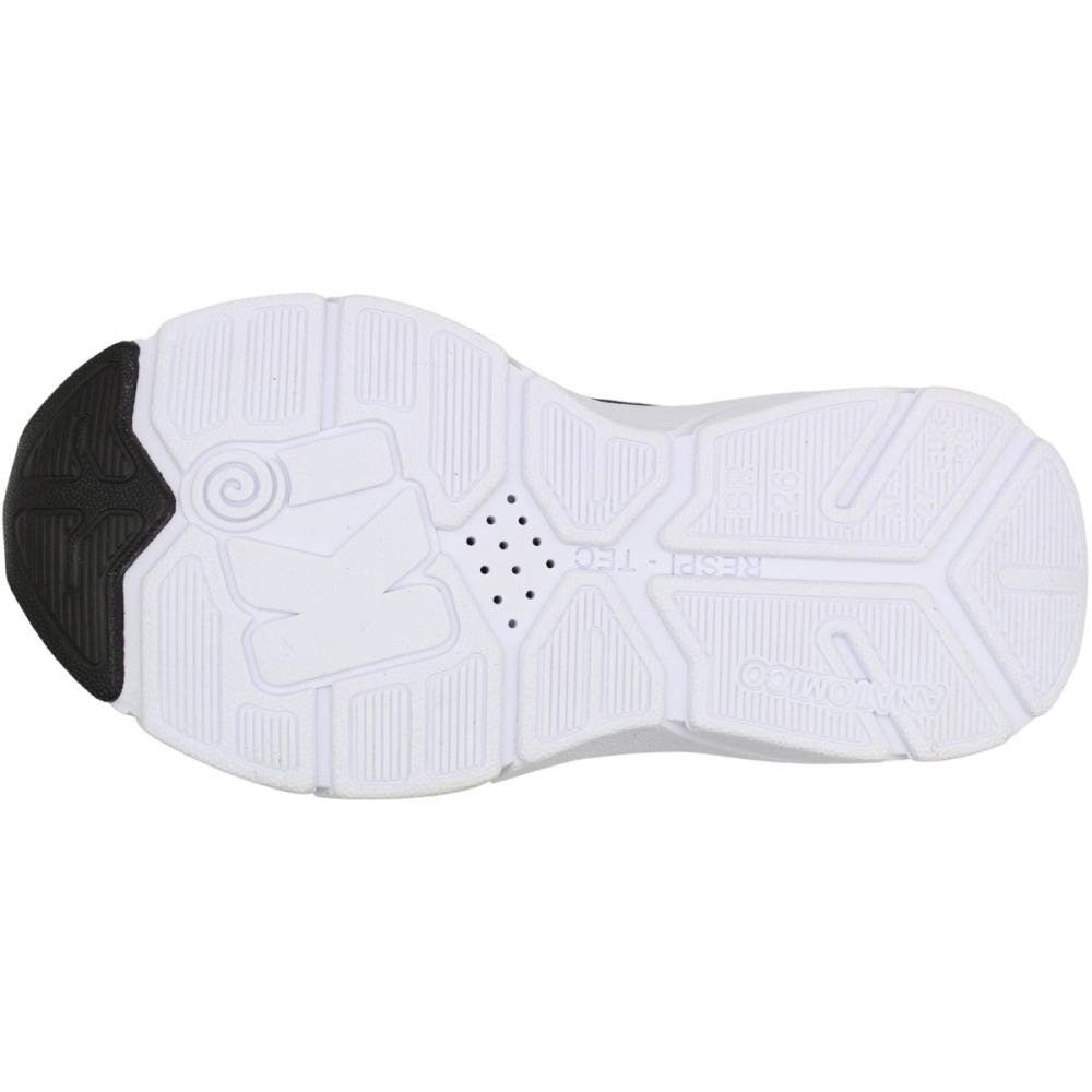 Tênis Infantil Kidy Energy Colegial Slip On Menino Preto 5