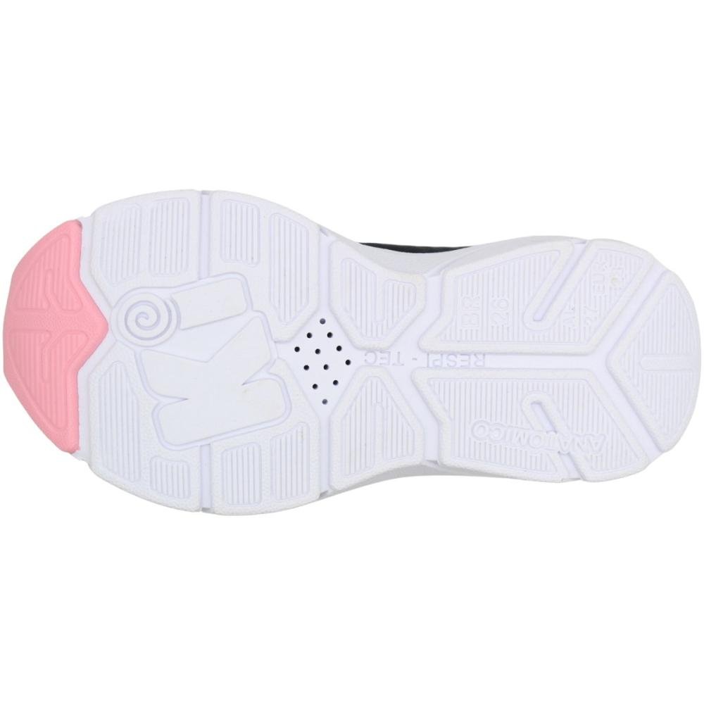 Tênis Infantil Kidy Energy Slip On Menina Preto 5