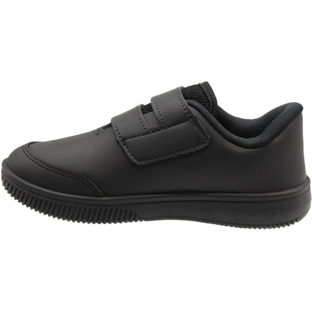 Tênis Infantil Kidy Usefull College Escolar Menino Preto 2