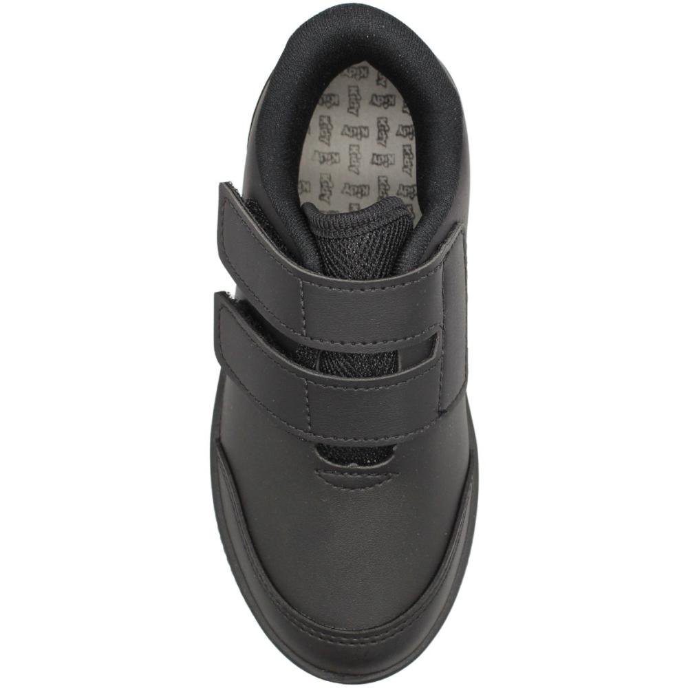Tênis Infantil Kidy Usefull College Escolar Menino Preto 4
