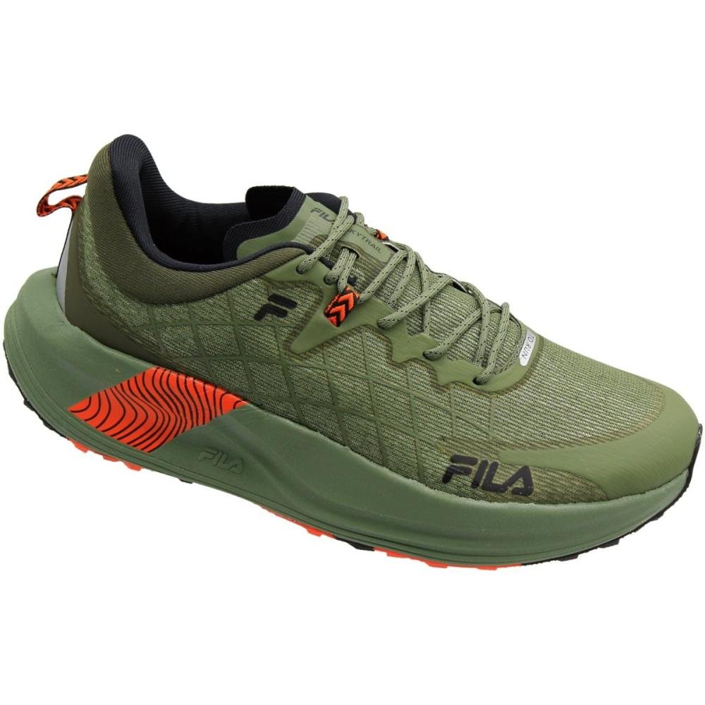 Tênis Running Fila Racer Skytrail Masculino Verde 3