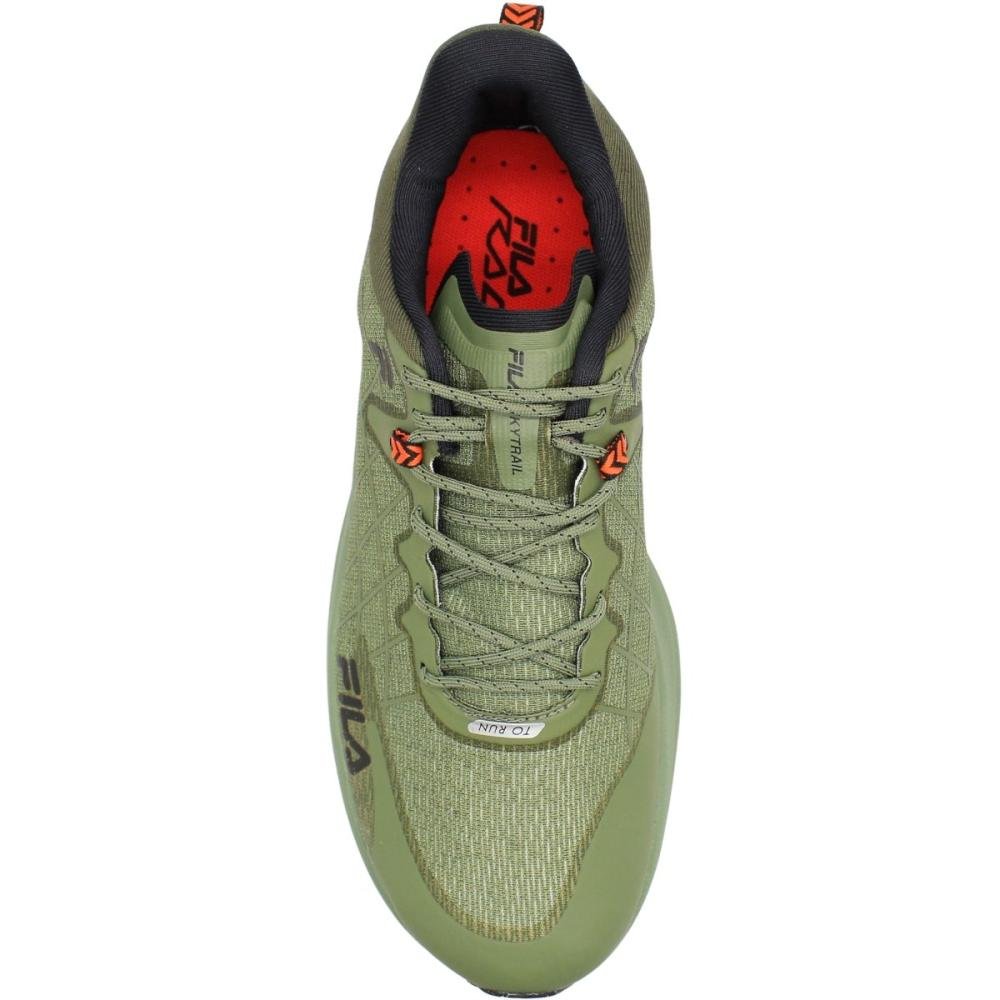 Tênis Running Fila Racer Skytrail Masculino Verde 4