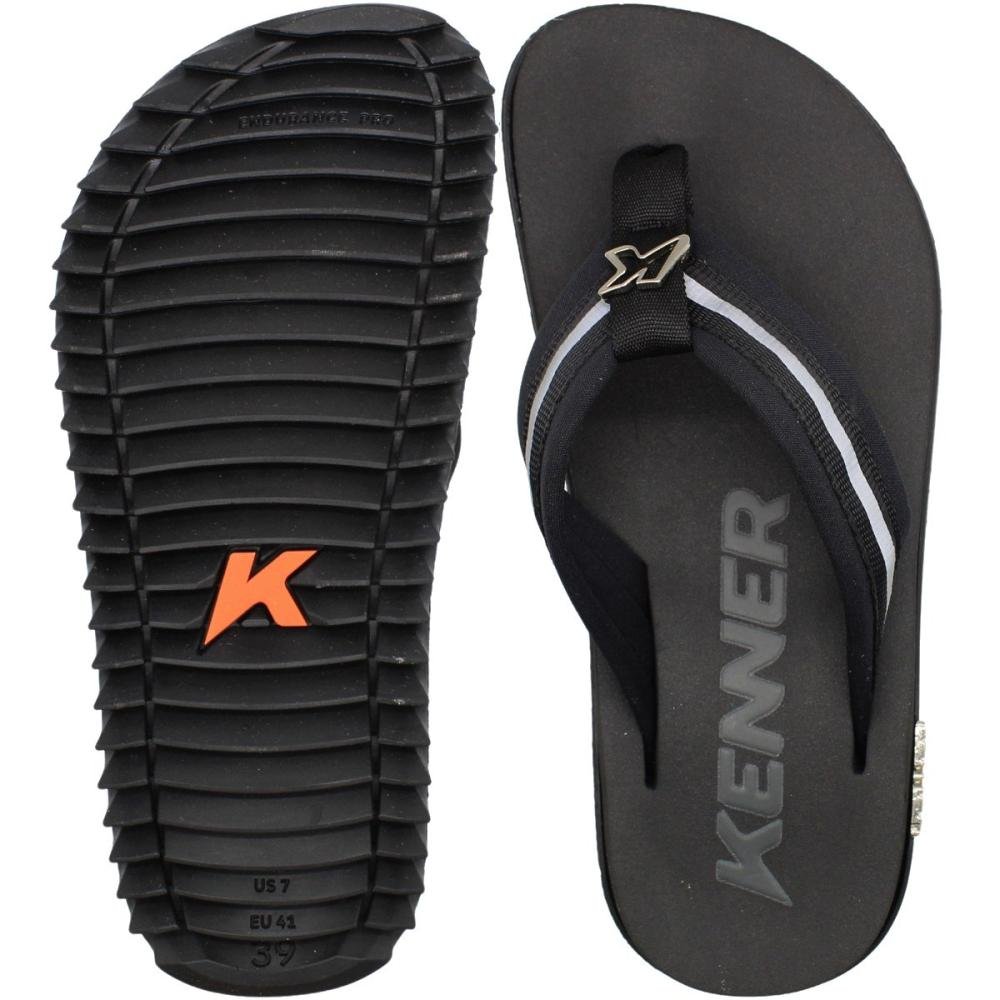 Sandália De Dedo Kenner Kivah Reflex Masculina Preto 3