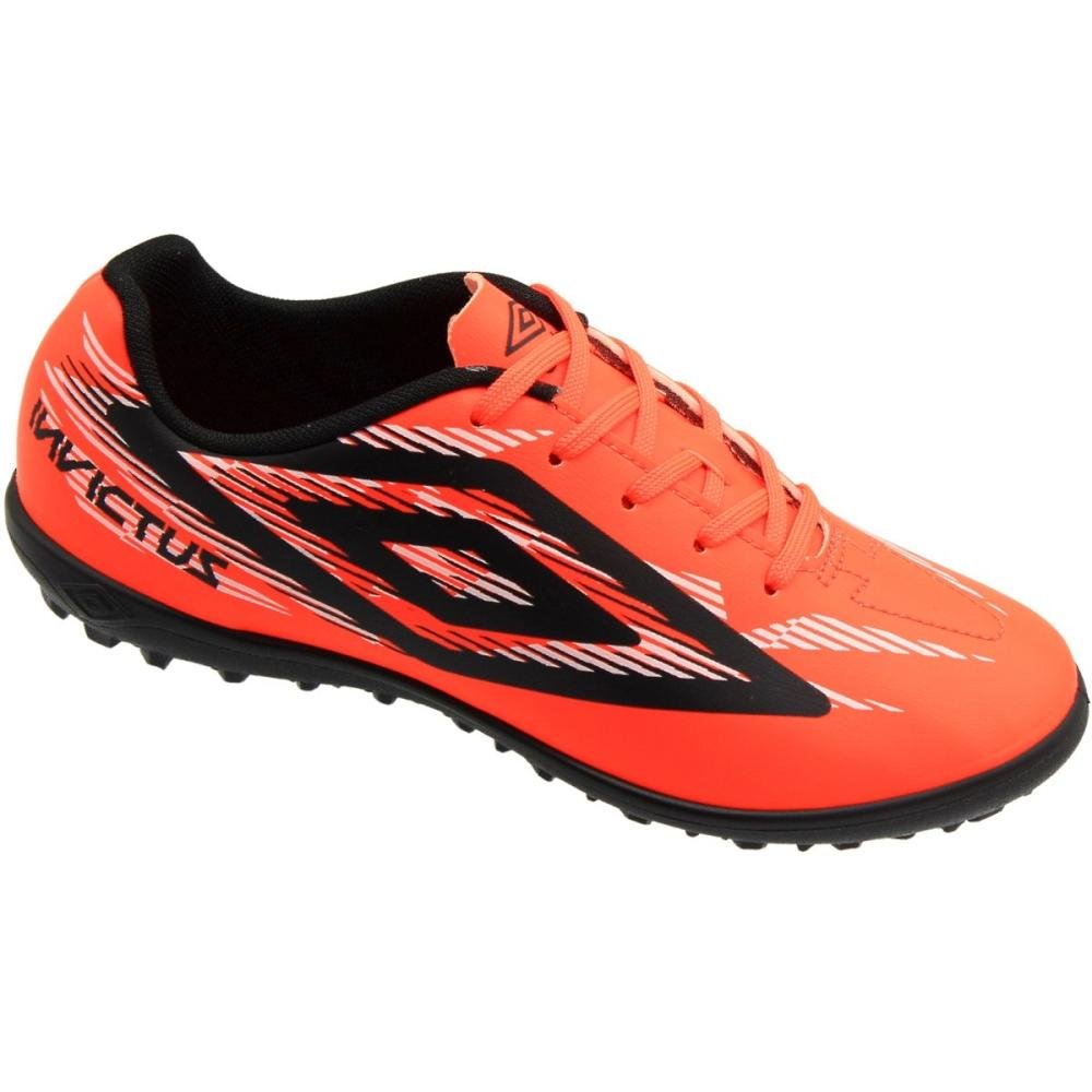 Chuteira Society Juvenil Umbro Invictus Jr Menino Preto 3