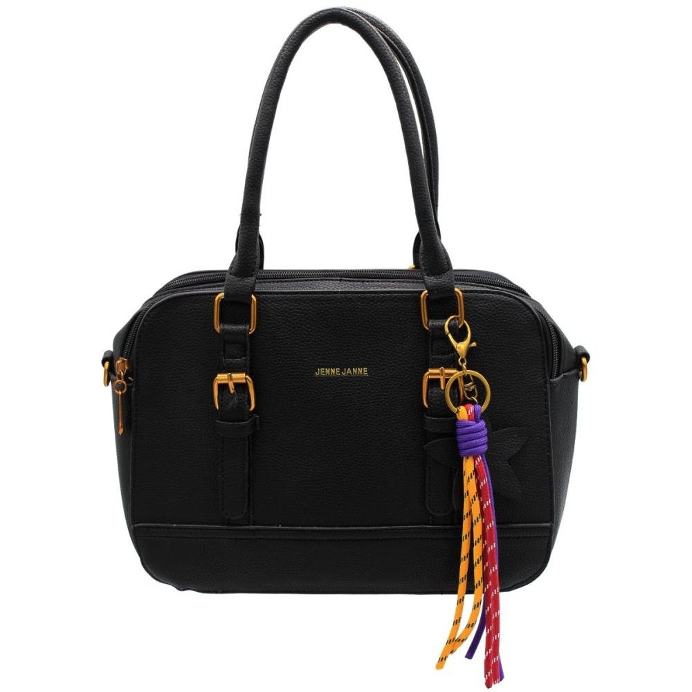 Bolsa De Mão Transversal Jenne Janne Elegante Feminina