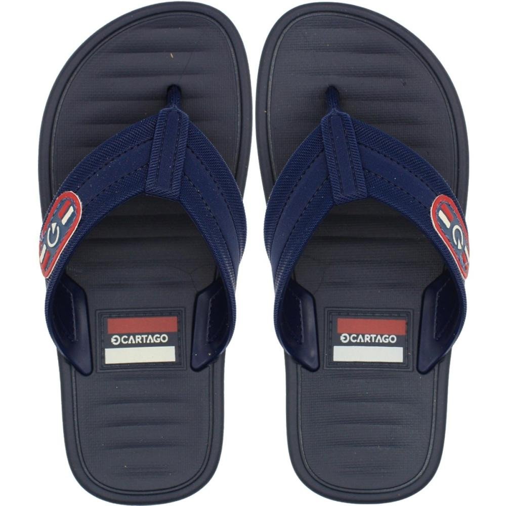 Chinelo de Dedo Infantil Cartago Paris II Menino