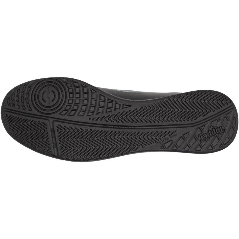 Chuteira Futsal Indoor Topper Flame Masculina Preto/Roxo 5