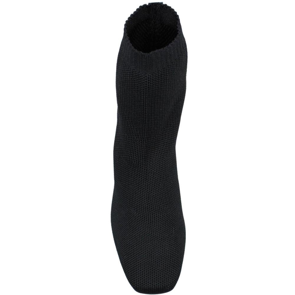 Bota Cano Médio Bebecê Salto Bloco Knit Preto 4