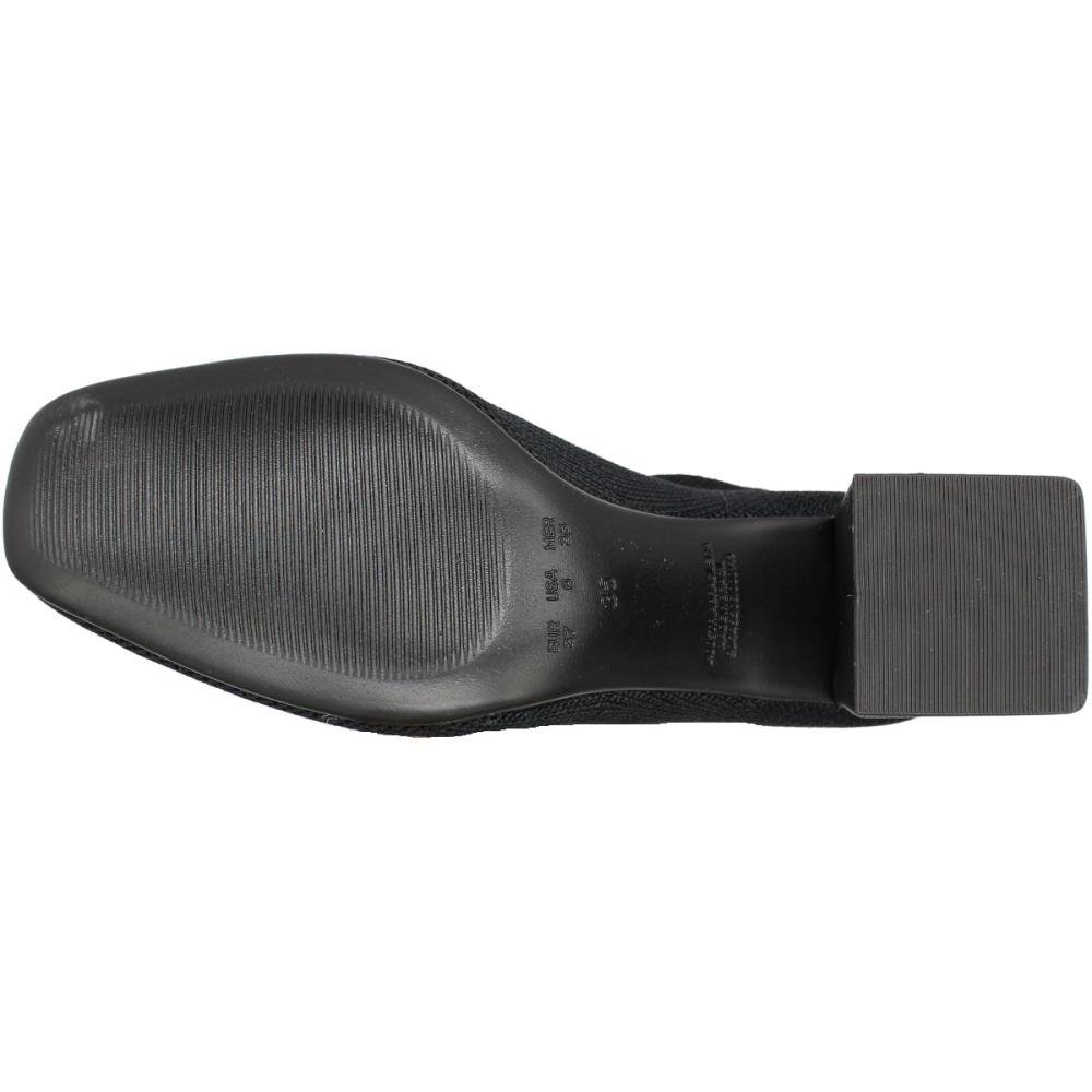 Bota Cano Médio Bebecê Salto Bloco Knit Preto 5