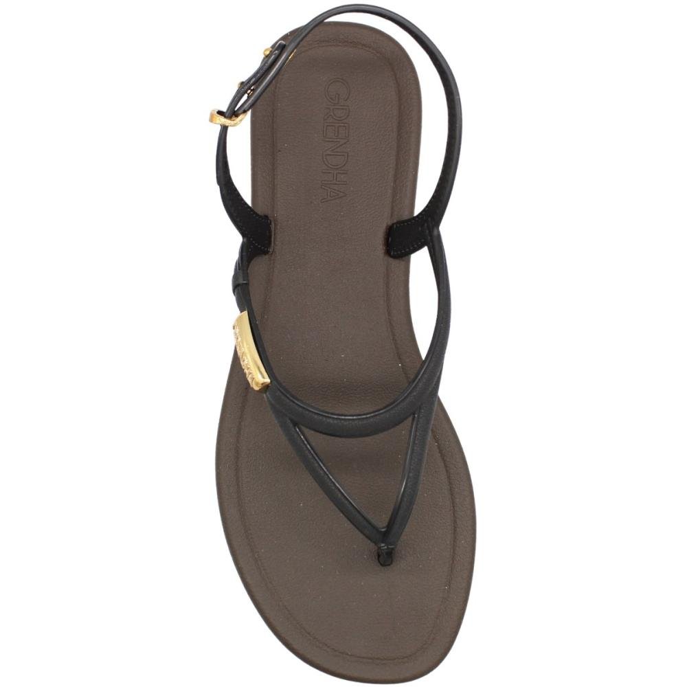 Sandália de Dedo Grendha Delicadeza Preto 4