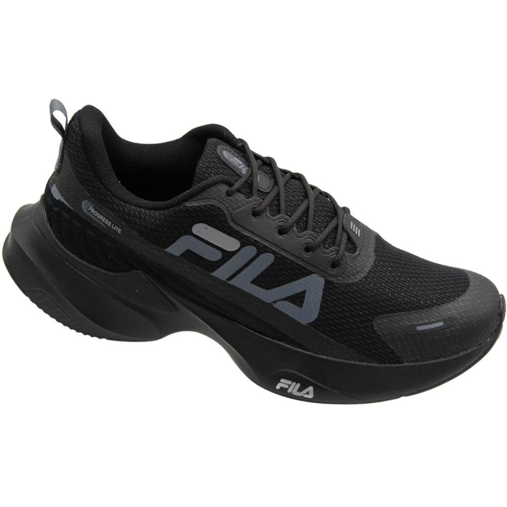 Tênis Esportivo Fila Progress Lite Preto 3
