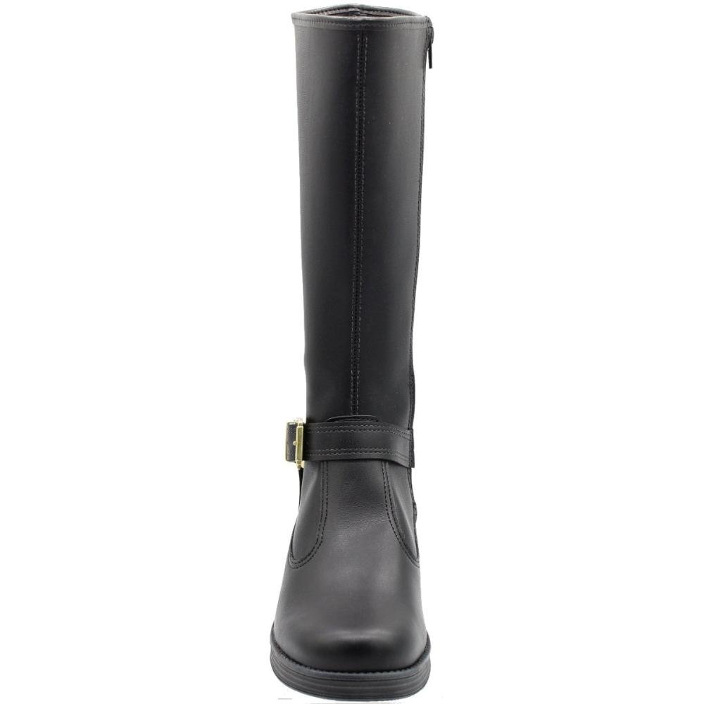 Bota Montaria Moleca Napa Berlim Argola Metálica  Preto 4