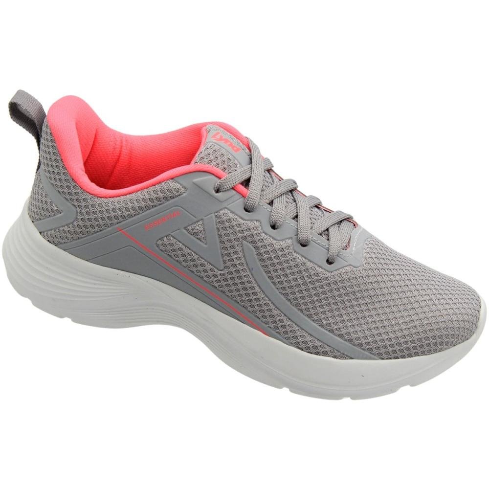 Tênis Esportivo Lynd Essential Texturizado Feminino Cinza 3