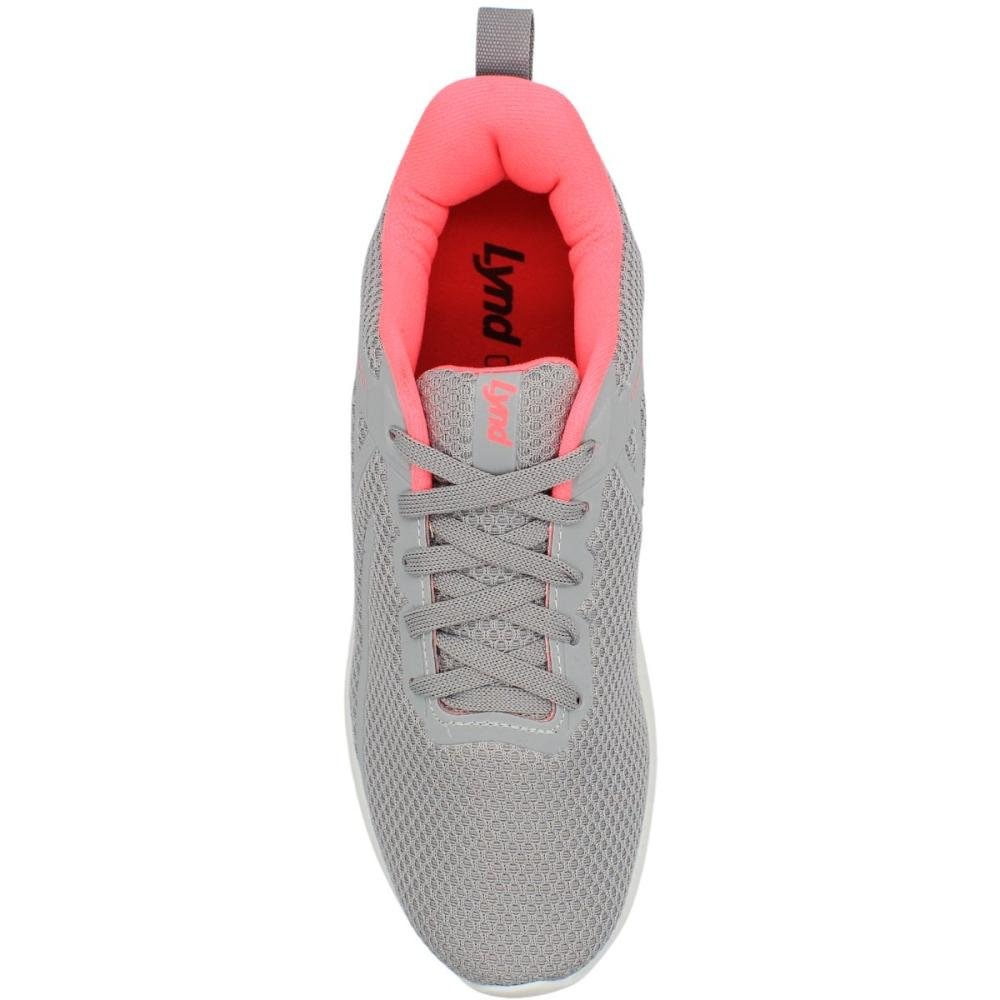 Tênis Esportivo Lynd Essential Texturizado Feminino Cinza 4