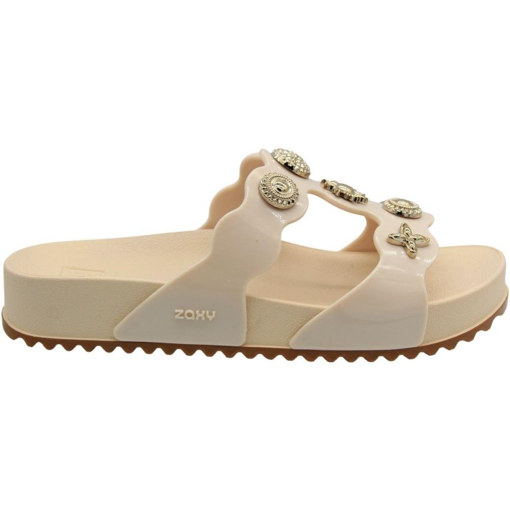 Tamanco Plataforma Zaxy Charms removíveis Feminino