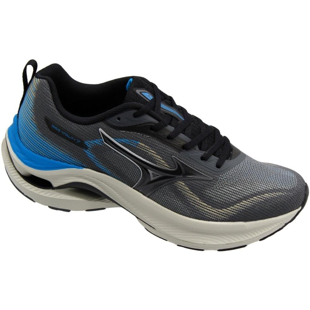 Tênis Running Mizuno Wave Vitality 7 Masculino Cinza 3