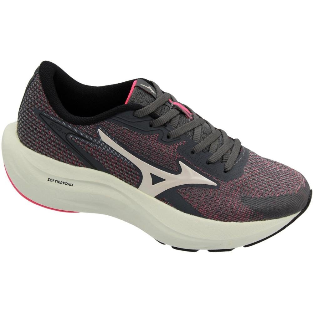 Tênis Esportivo Mizuno Virtue 2 Softier Foam Feminino Cinza 3