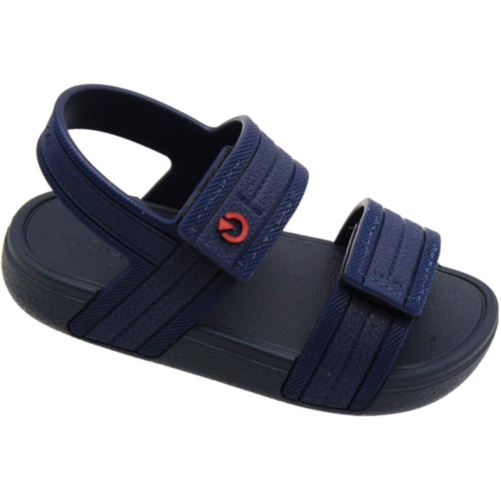 Sandália Papete Infantil Cartago Mini Atlanta Menino Azul 3